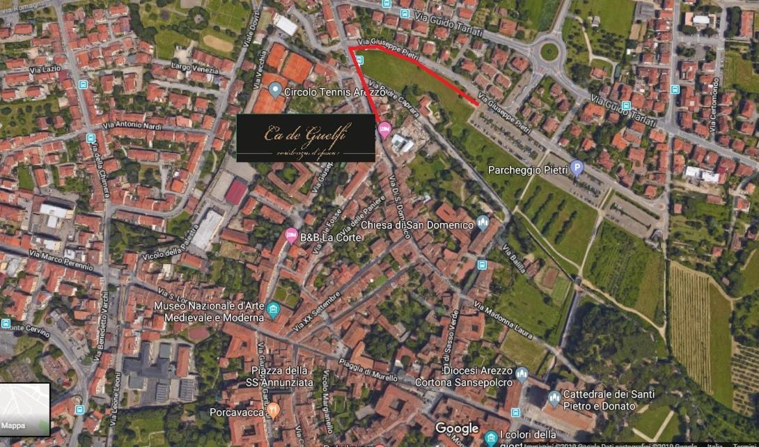 Ca De Guelfi Residenza D'Epoca Bed and Breakfast Αρέτσο Εξωτερικό φωτογραφία